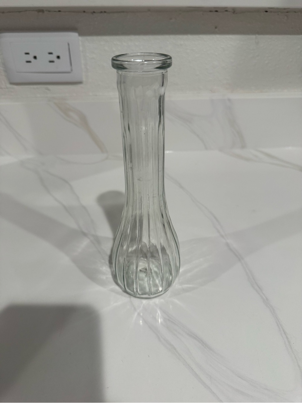 Clear Glass Bud Vase - Home Accents